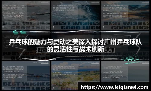 乒乓球的魅力与灵动之美深入探讨广州乒乓球队的灵活性与战术创新
